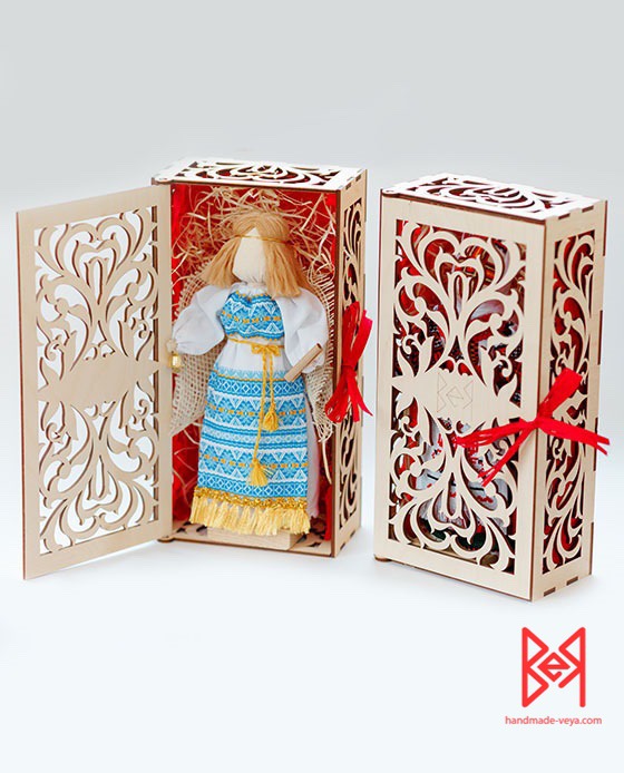 Мотанка «Янгол блакитний»